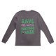 SALTY SLANG SAVE THE EARTH LONGCROP SLU224TQ04-0202