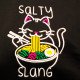 SALTY SLANG  NOODLE CAT ZIP HOODIE SLU225TC09-2020