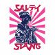 SALTY SLANG GEISHA SUN HOODIE SLU225TM11-07