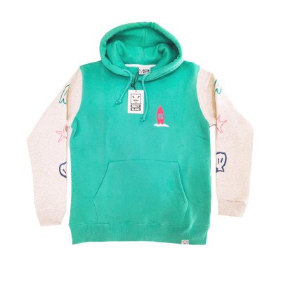 SALTY SLANG ALOHA EMBROIDERY HOODIE SLU226TM07-5822