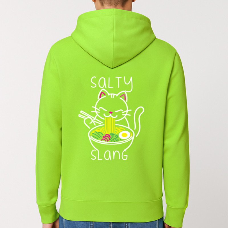 SALTY SLANG NOODLE CAT HOODIE SLU226TM08-17 SALTY SLANG NOODLE CAT HOODIE SLU226TM08-17