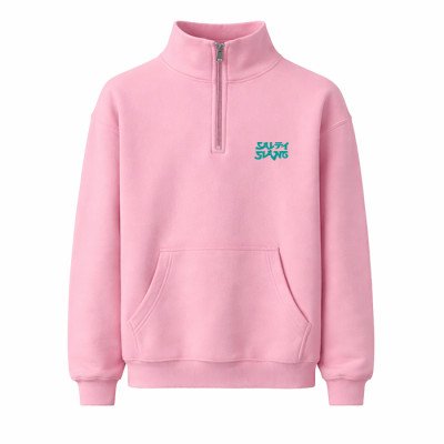 SALTY SLANG  GEISHA SUN HALF ZIP SLU226TS01-32