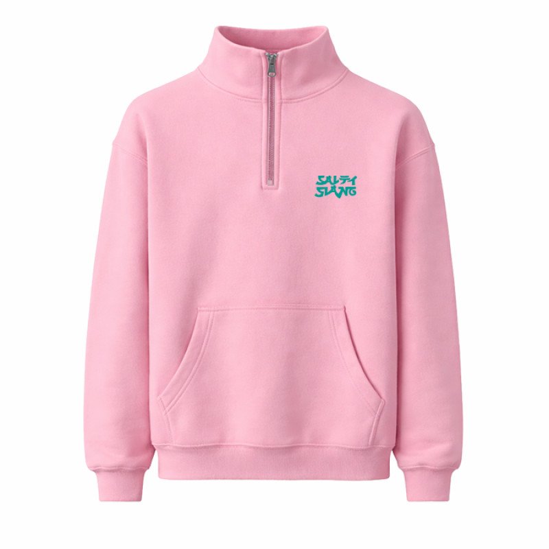 SALTY SLANG  GEISHA SUN HALF ZIP SLU226TS01-32