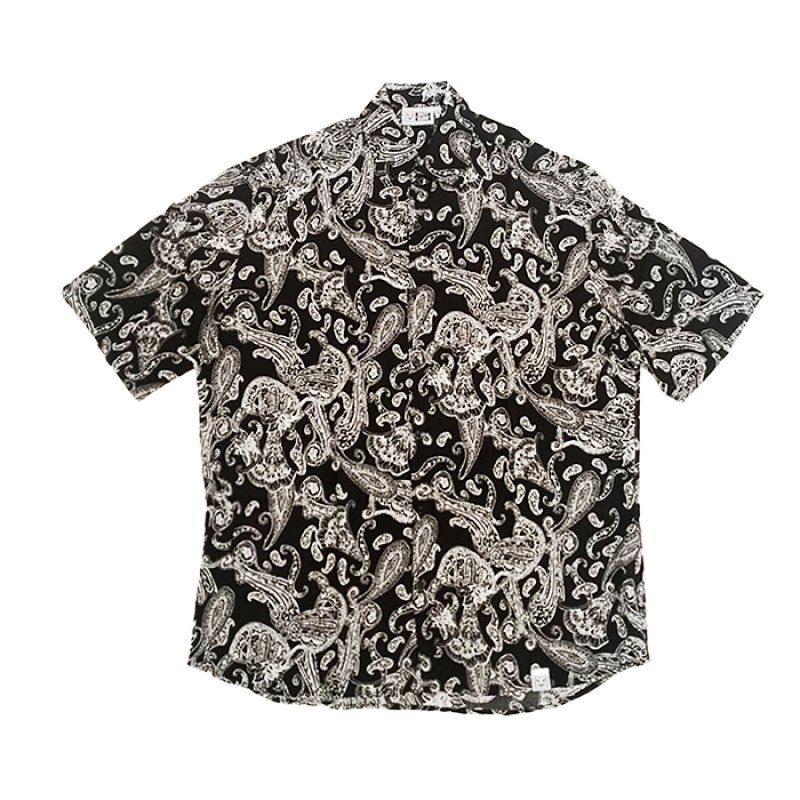 SALTY SLANG HAWAII SHIRT  LACHOURI BLACK SLU125TK14-2020