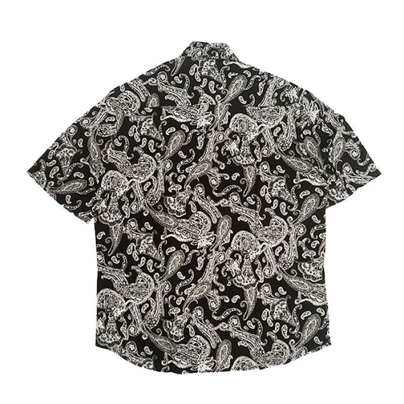 SALTY SLANG HAWAII SHIRT  LACHOURI BLACK SLU125TK14-2020