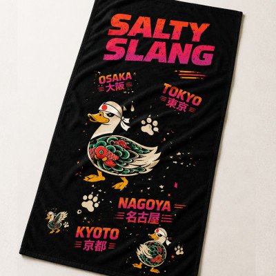SALTY SLANG DUCK TOWEL SLU126AZ17-20