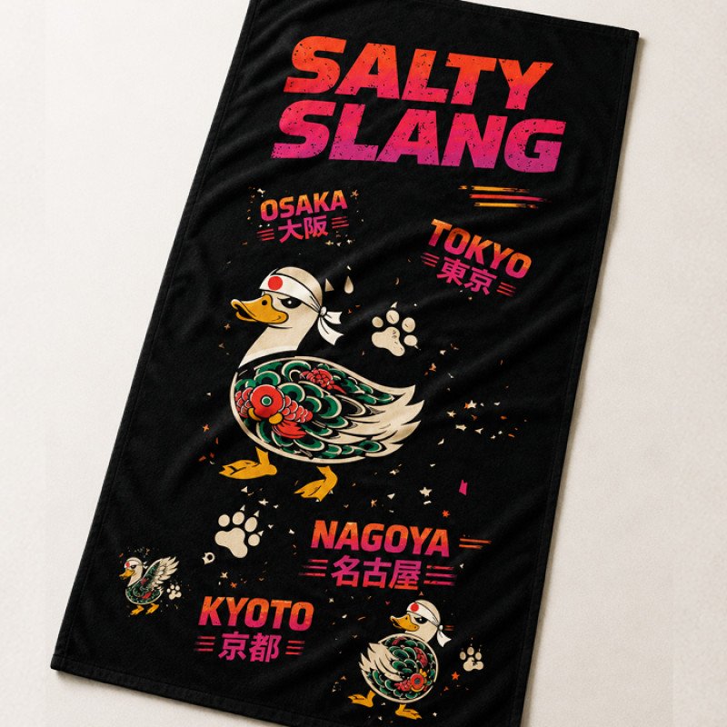 SALTY SLANG DUCK TOWEL SLU126AZ17-20