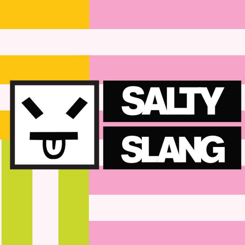 SALTY SLANG STRIPE LOGO TOWEL SLU126AZ20-08 SALTY SLANG STRIPE LOGO TOWEL SLU126AZ20-08