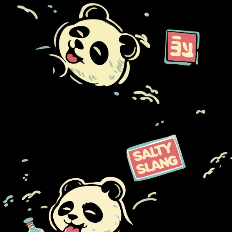 SALTY SLANG PANDA TOWEL SLU126AZ18-20 SALTY SLANG PANDA TOWEL SLU126AZ18-20